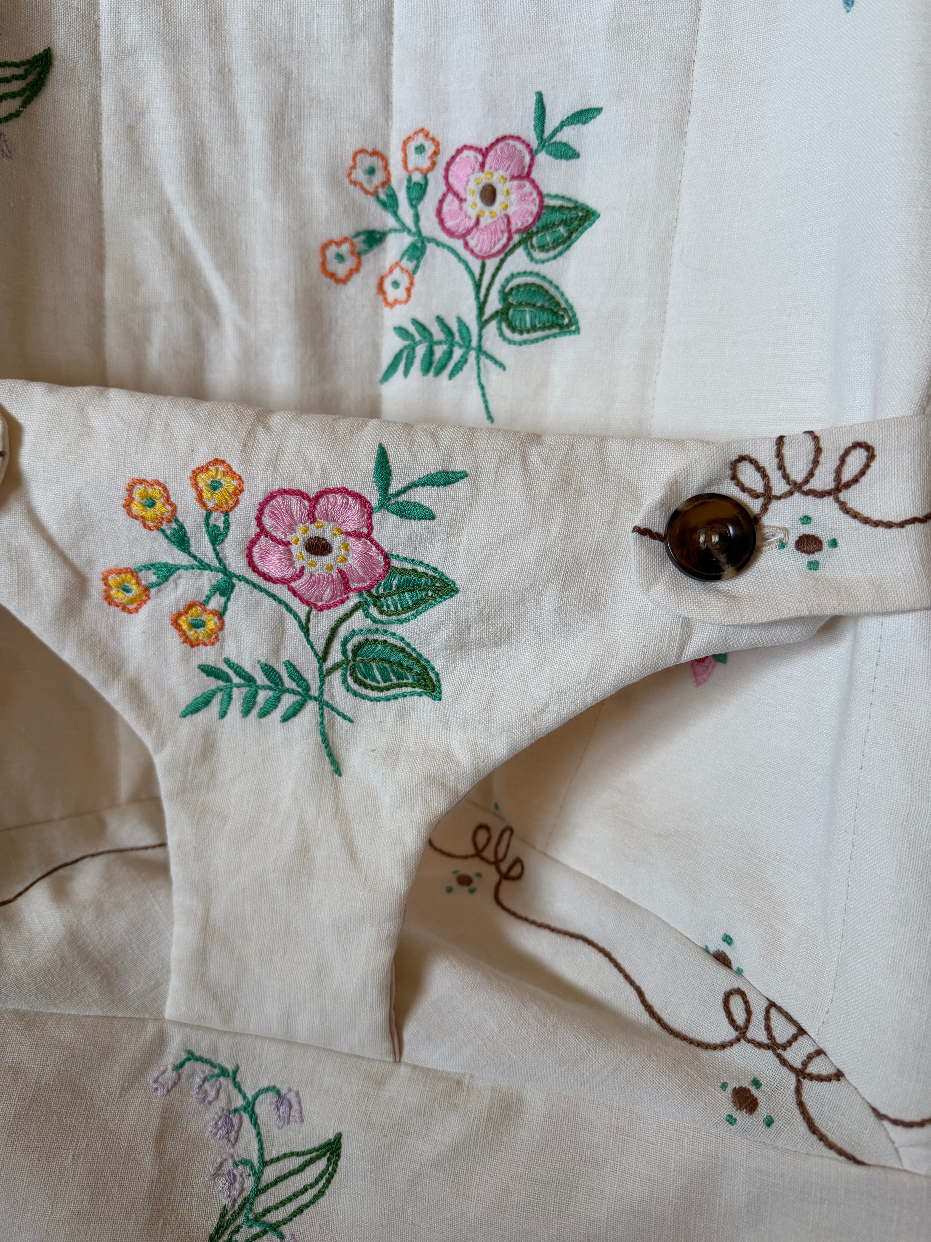 Trekk til vippestol - brodert