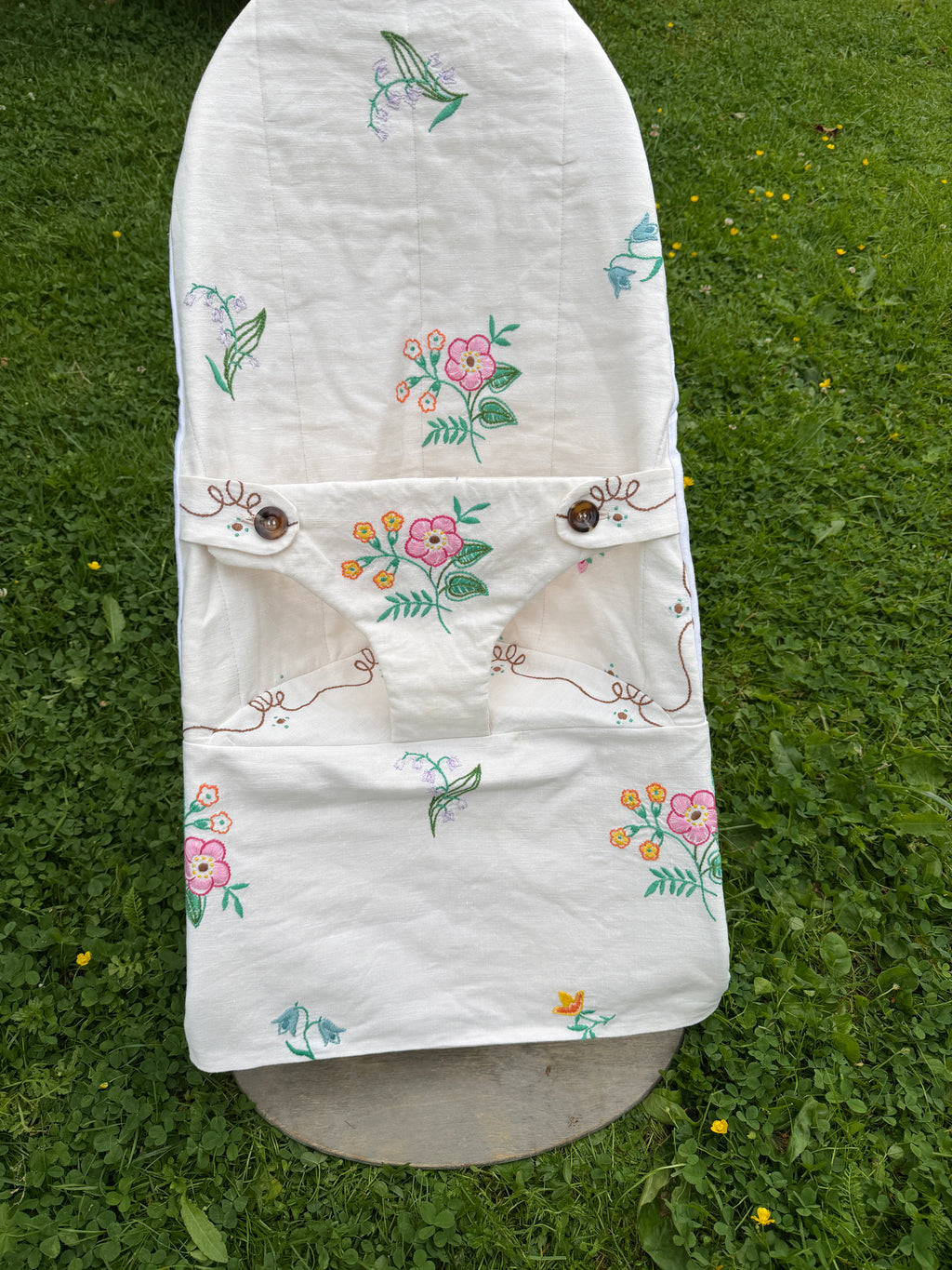 Trekk til vippestol - brodert