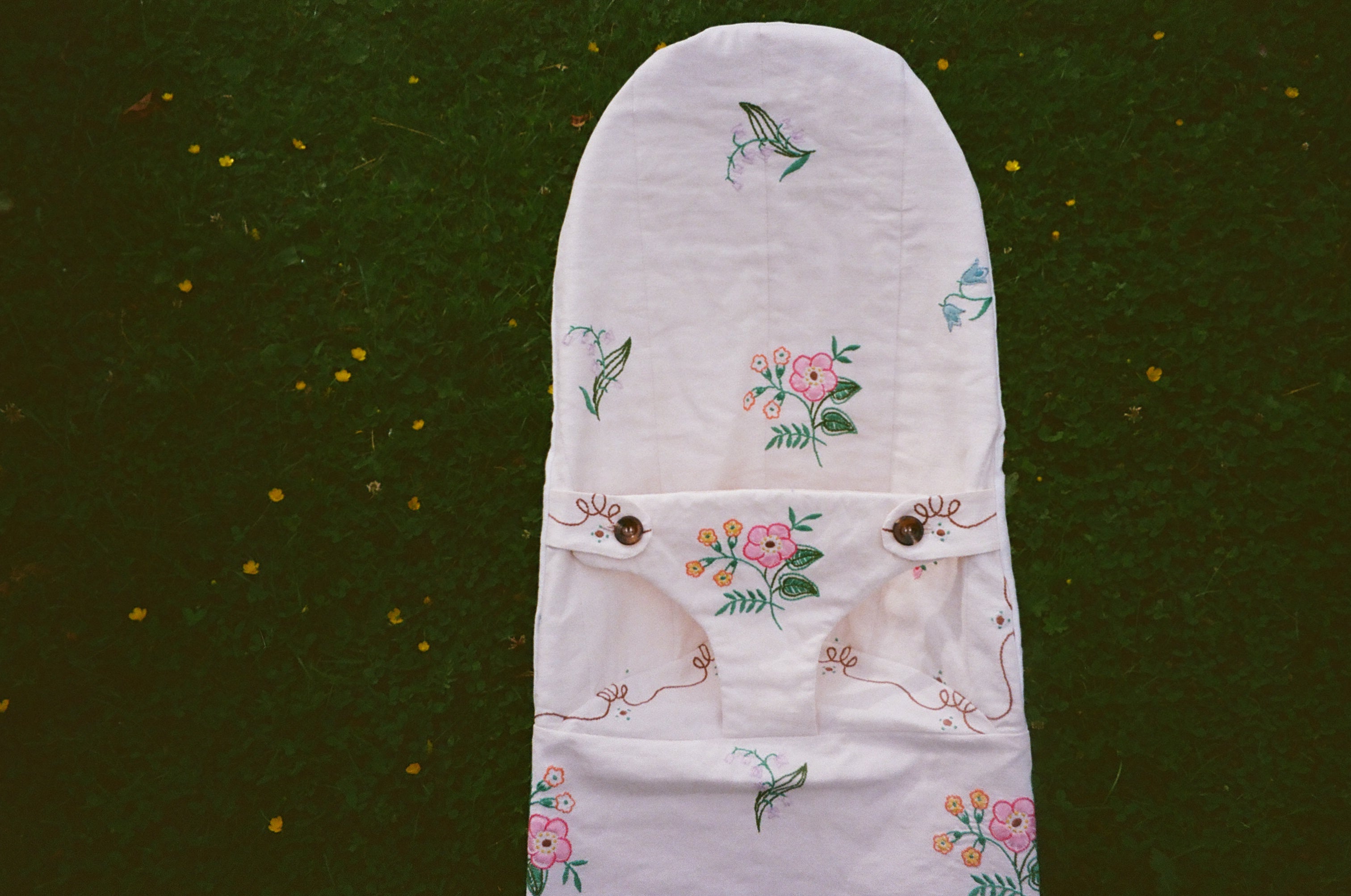Trekk til vippestol - brodert