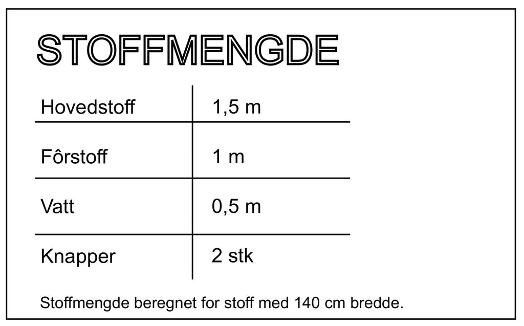 Mønster vippestoltrekk